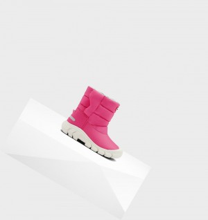 Botas de Neve Hunter Original Big Insulated Criança Luz Rosa | LPIJTB829