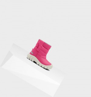 Botas de Neve Hunter Original Little Insulated Criança Luz Rosa | SFMCKH274