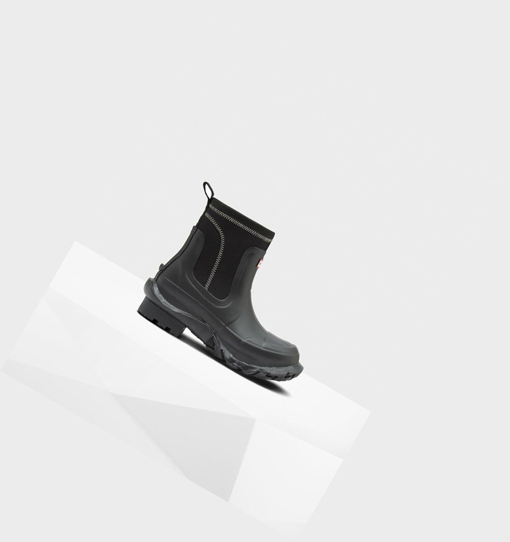 Botas Chelsea Hunter Stella Mccartney X Feminino Pretas | JOGNLK193