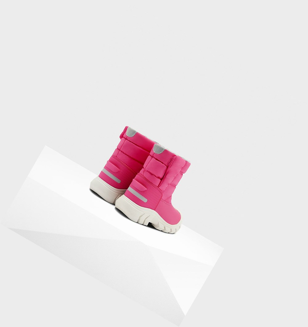 Botas de Neve Hunter Original Big Insulated Criança Luz Rosa | LPIJTB829