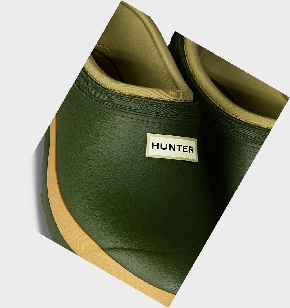 Tamancos Hunter Gardener Feminino Verdes | TZFXAI768