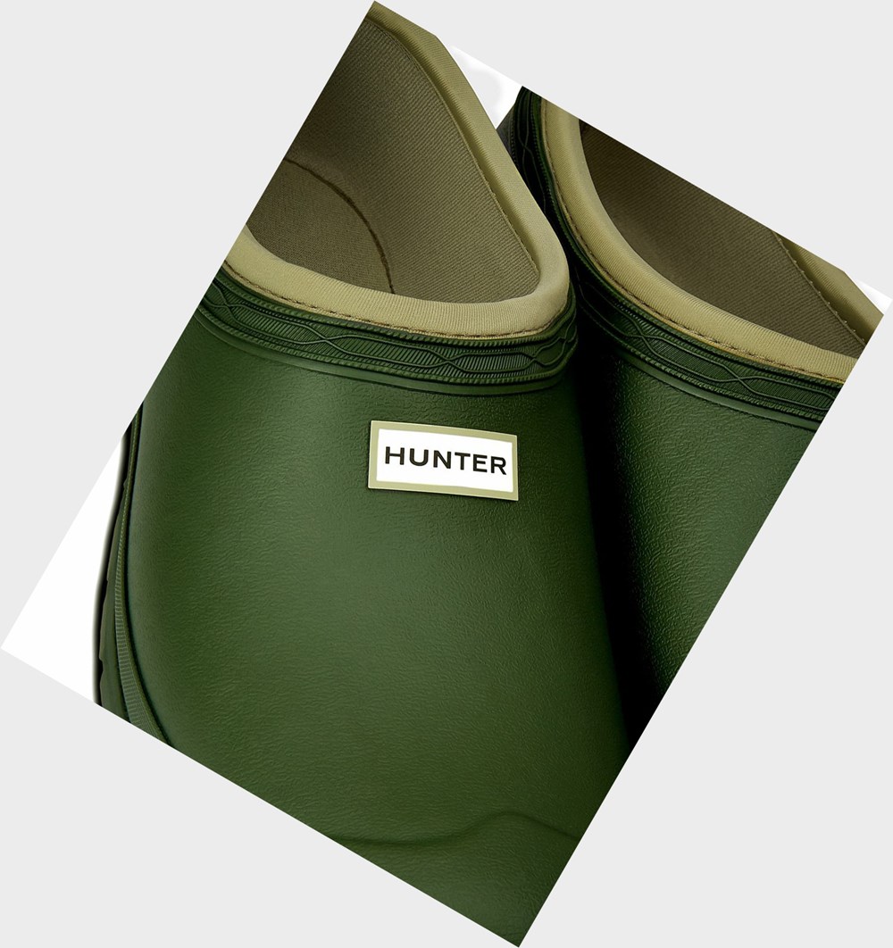 Tamancos Hunter Gardener Masculino Verdes | TPGYCF129